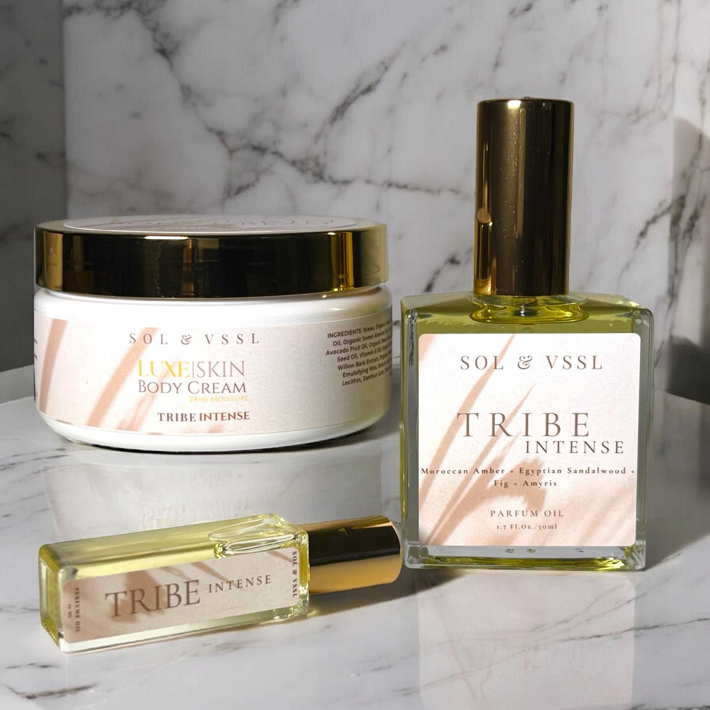 TRIBE INTENSE | LUXE SKIN Body Cream 24 HR Moisture